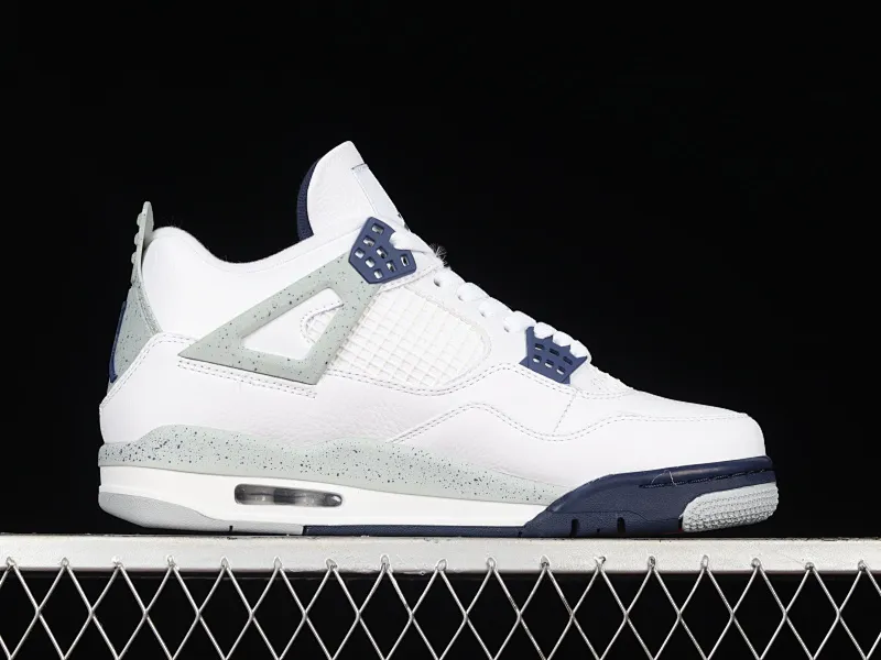 All Categories Air Jordan Jordan Series Basketball Shoes Air Jordan 4 Pure Original Version Air Jordan 4 Retro "Midnight Navy" AJ4 Joe 4 Midnight Blue Men's Cultural Basketball Shoes DH6927-140